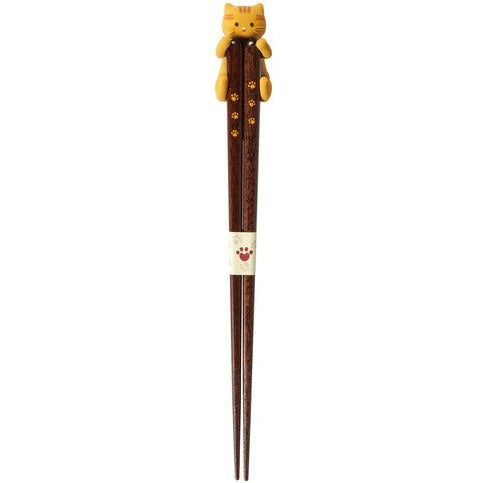 Ishida Cat Chopstick and Rest Set
