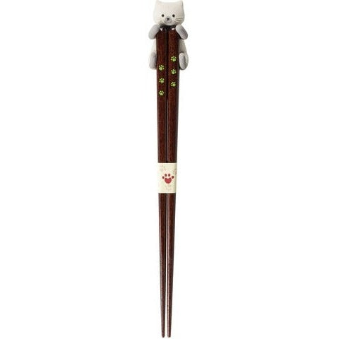 Ishida Cat Chopstick and Rest Set
