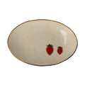 Izawa MURIR Oval Bowl L - Strawberry