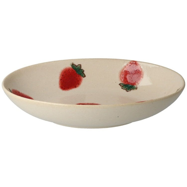 Izawa MURIR Oval Bowl - Strawberry