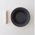 JIU Frying Deep Pan Pot Ｍ with Beech Handle Set