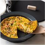JIU Frying Pan L with Beech Handle Set