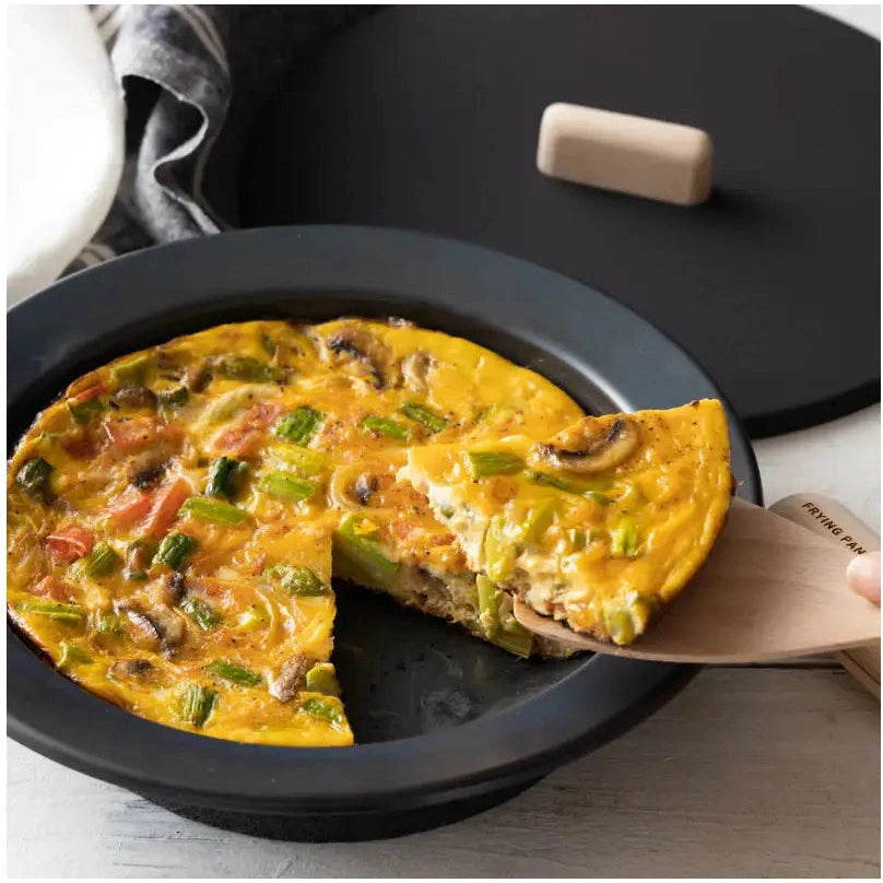 JIU Frying Pan L with Beech Handle Set