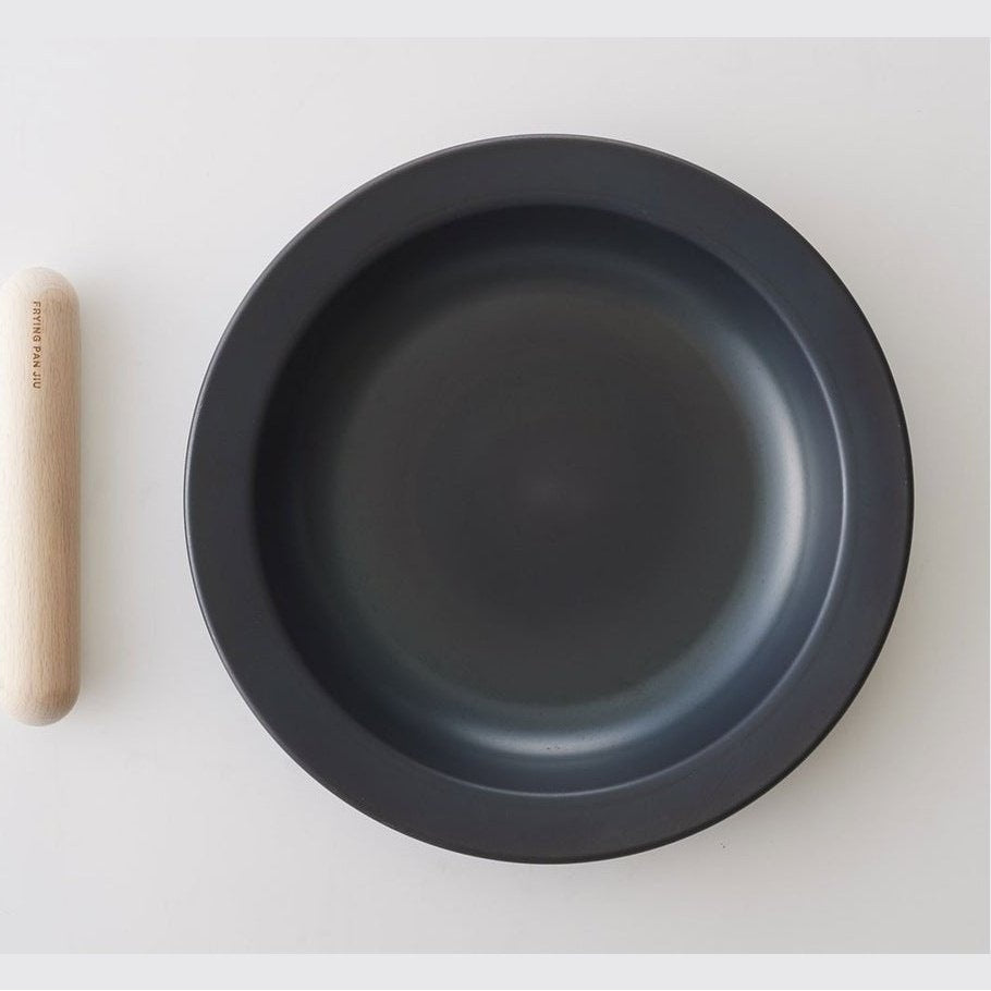 JIU Frying Pan L with Beech Handle Set