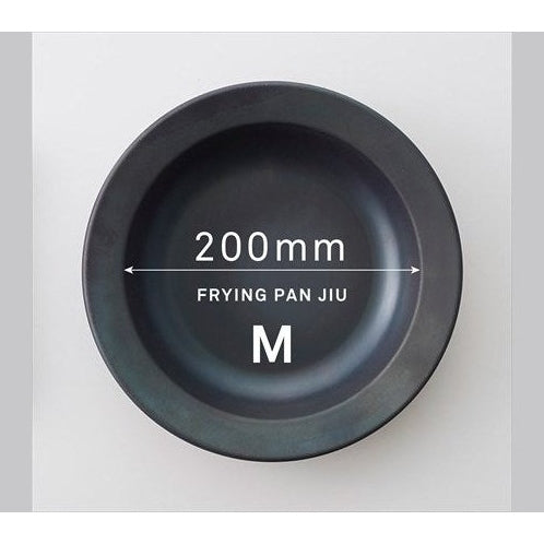 JIU Frying Pan M with Beech Handle Set