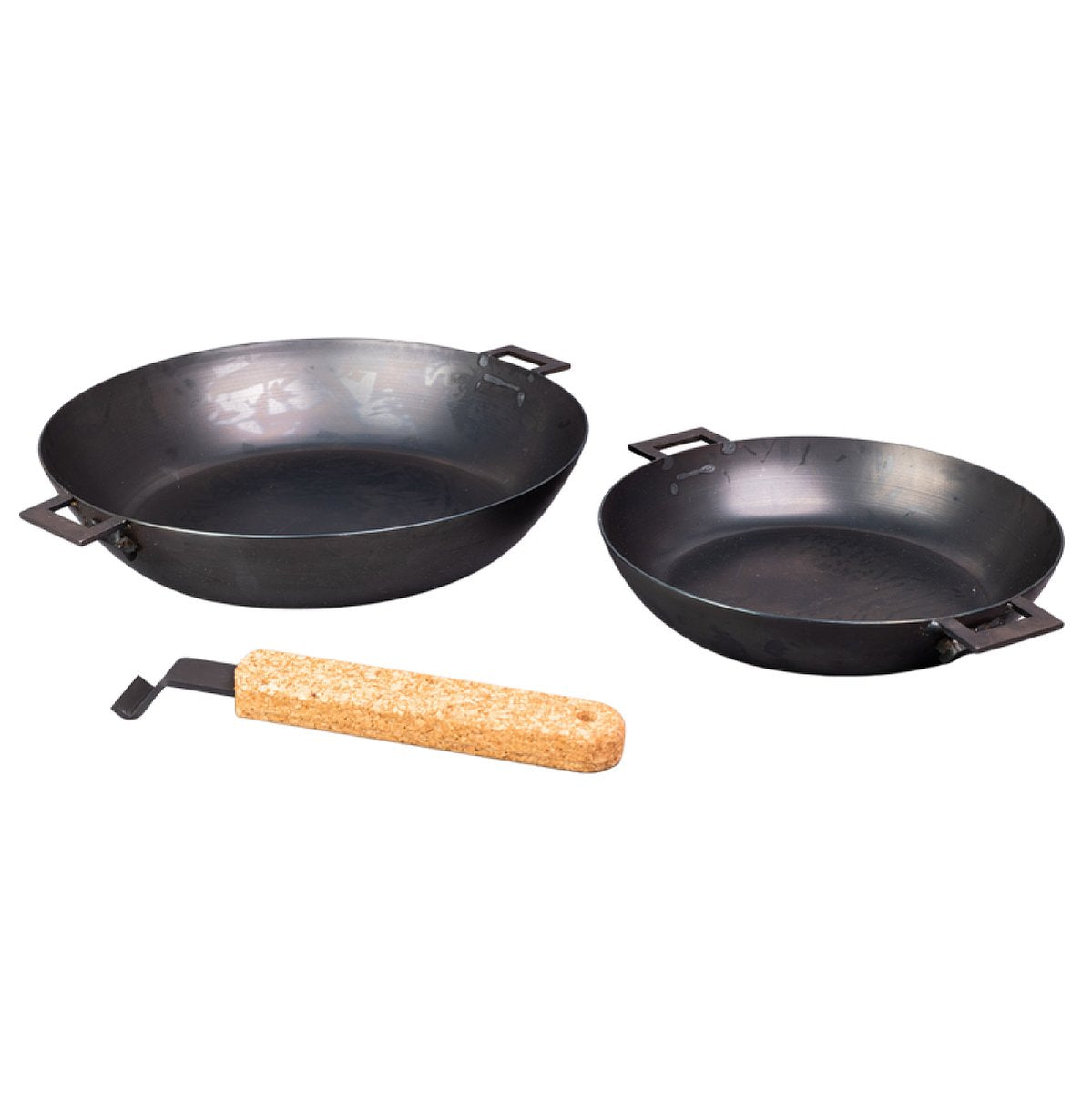 JIU Fujita Dish Iron Pan set 20cm/26cm
