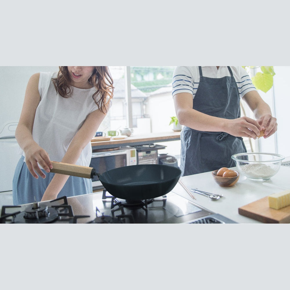 JIU Fujita Iron Frying Pan IH 26cm