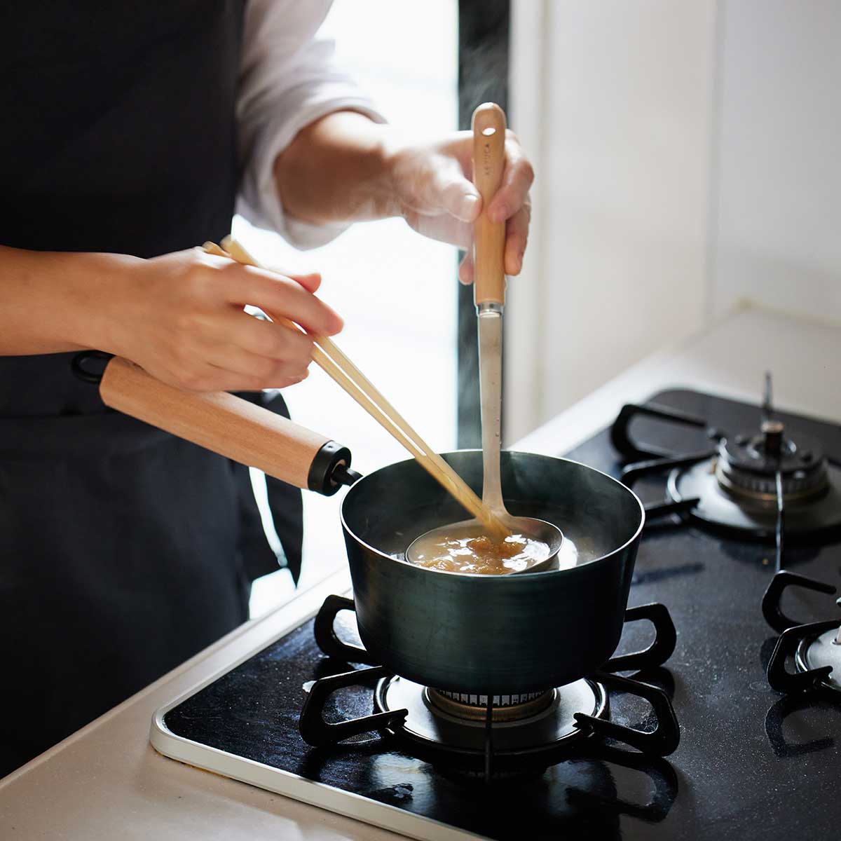 JIU Fujita Iron Miso Soup Pan 16cm