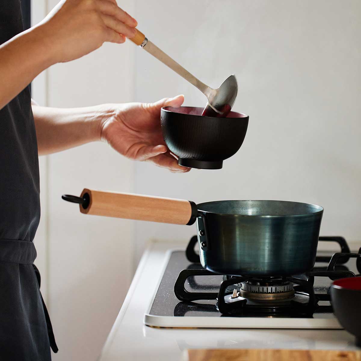 JIU Fujita Iron Miso Soup Pan 16cm