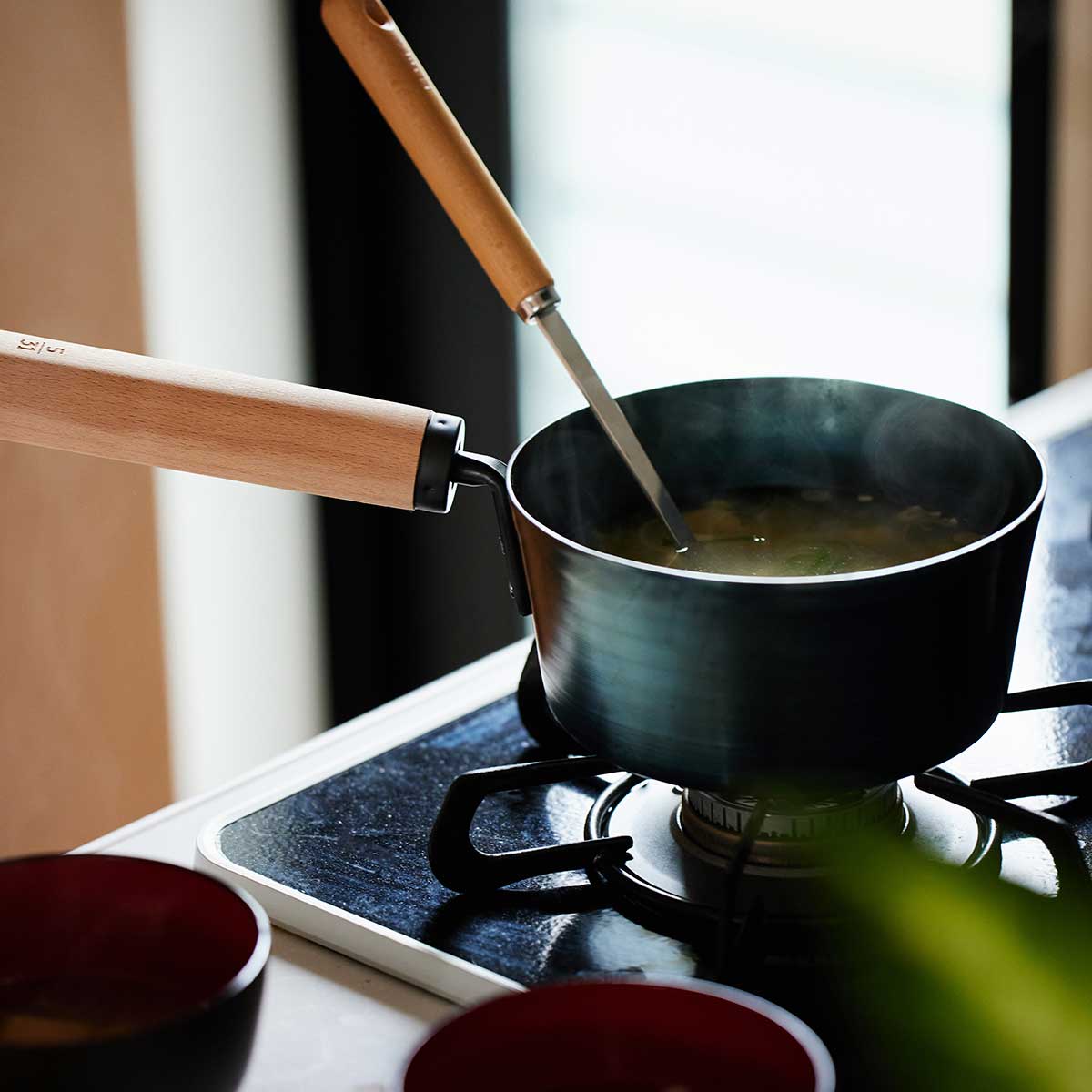 JIU Fujita Iron Miso Soup Pan 16cm