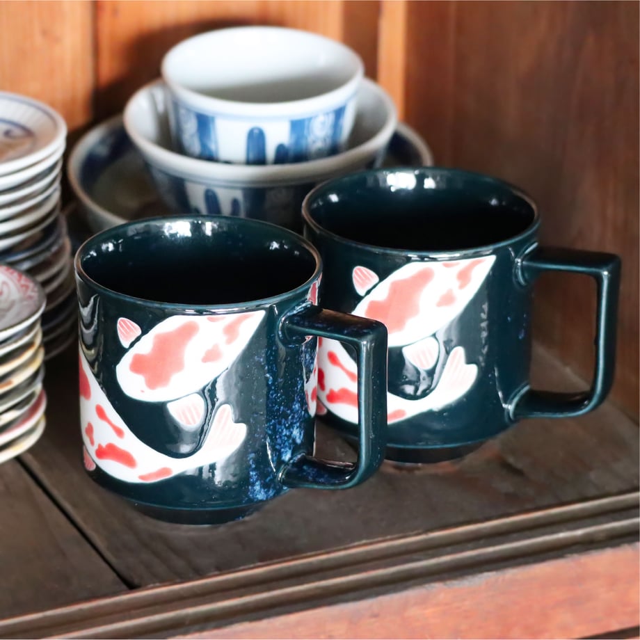 Japanese Koi Fish Mug 350ml