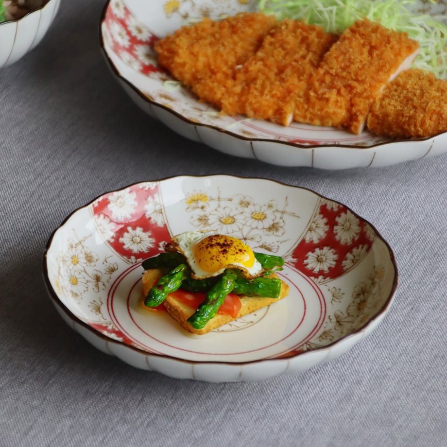 Japonica Chrysanthemums Plate Set - 3P