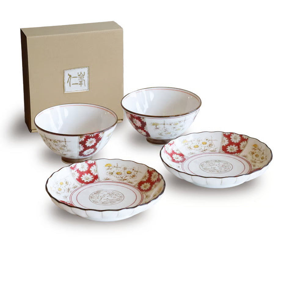 Japonica Kikka Kotobuki 4P Set