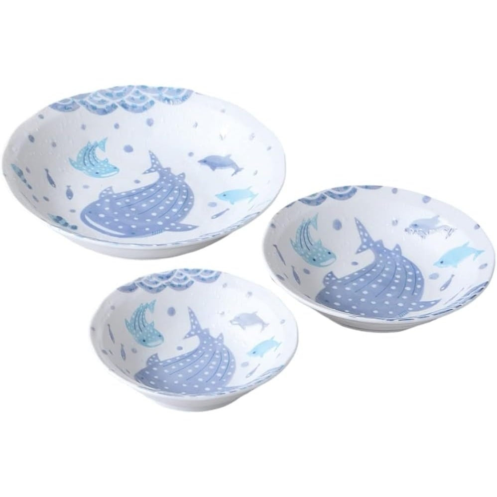 Jinbei Whale Plate Set 3P