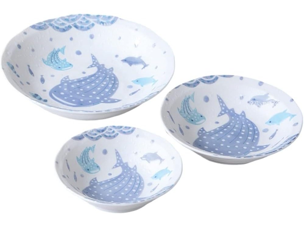 Jinbei Whale Plate Set 3P