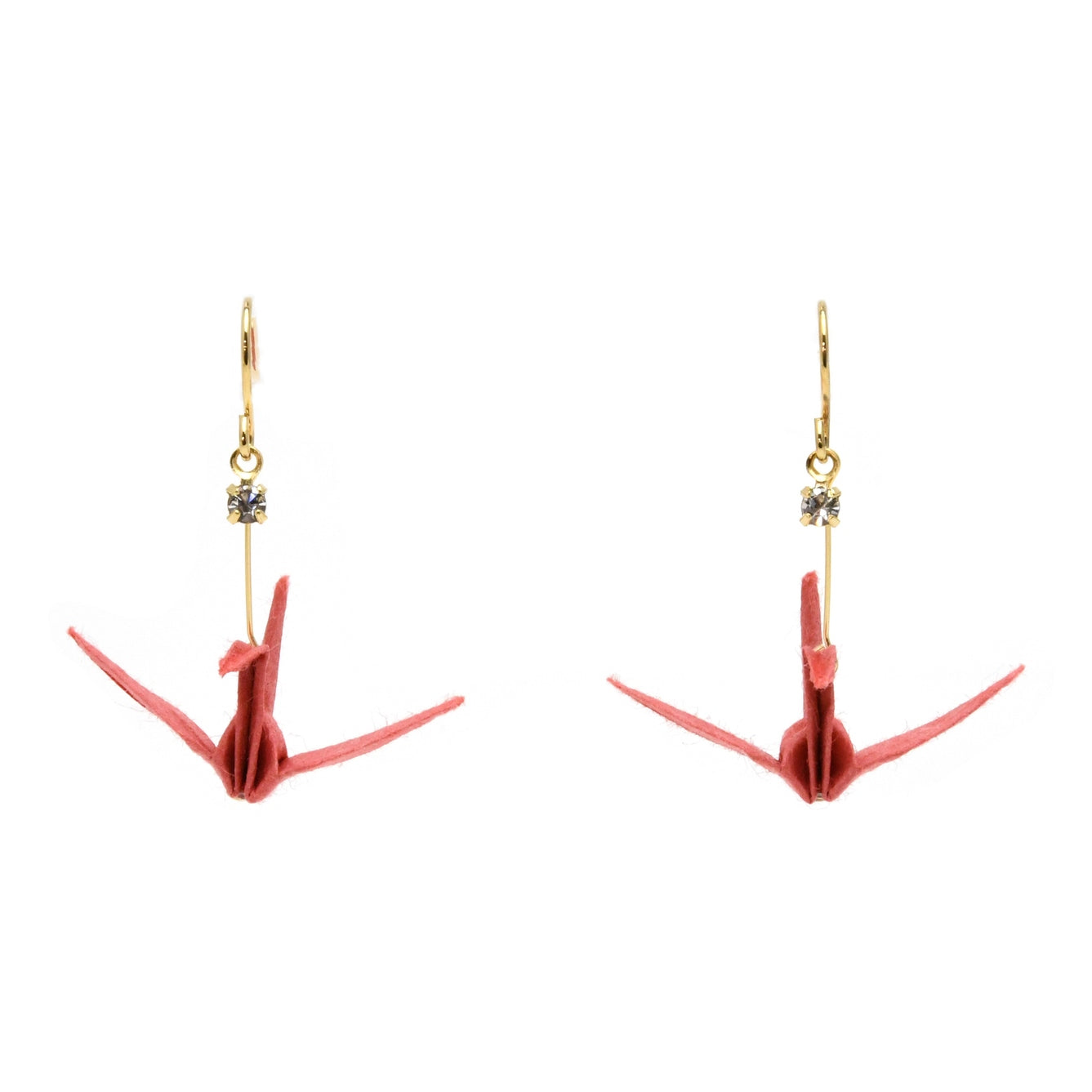 Junintowa Tsuru Crane Earrings