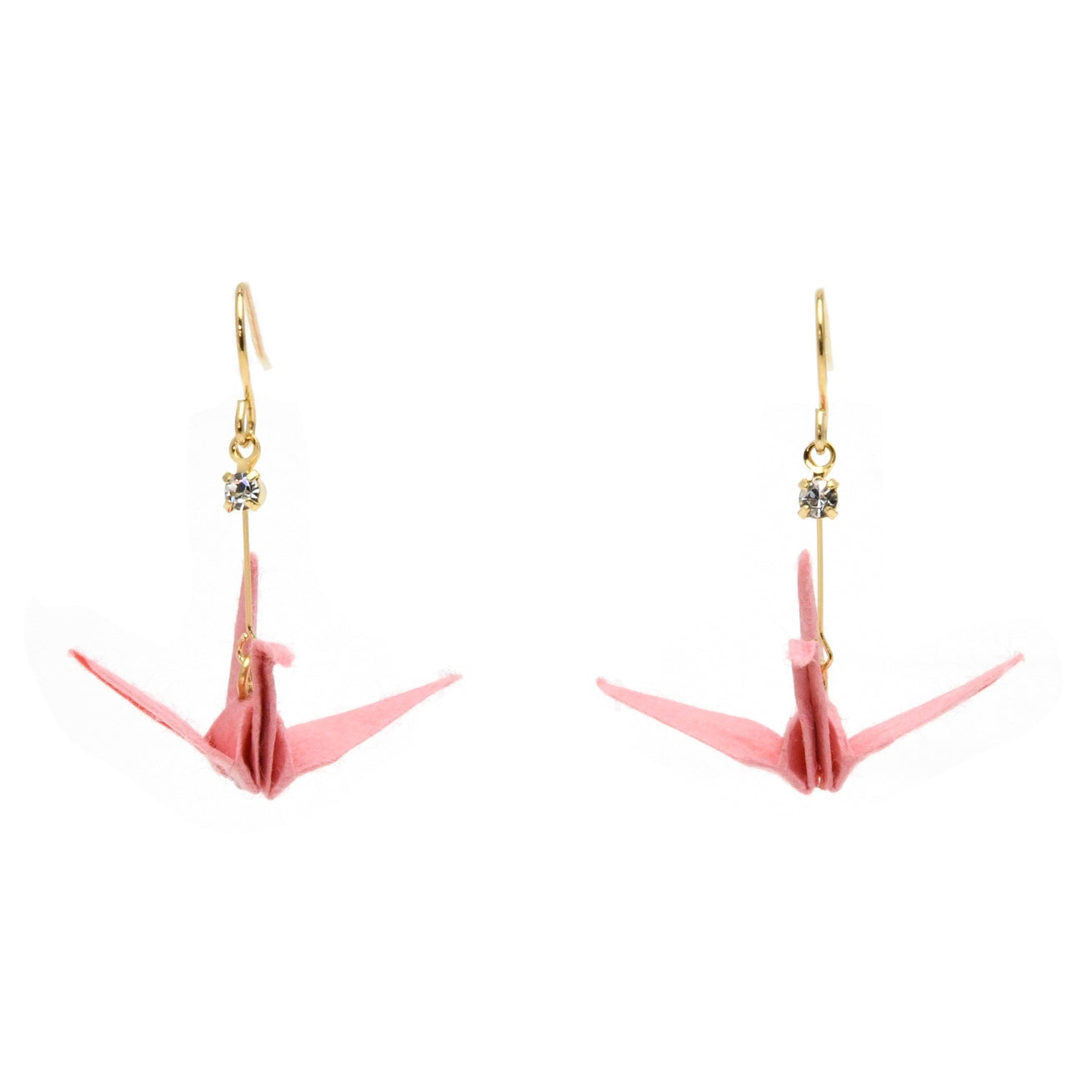 Junintowa Tsuru Crane Earrings
