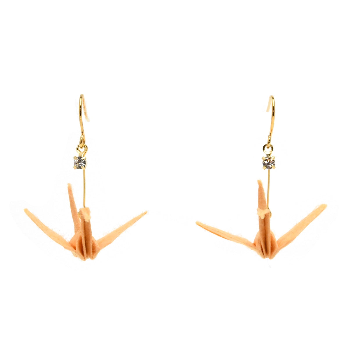 Junintowa Tsuru Crane Earrings