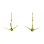Junintowa Tsuru Crane Earrings