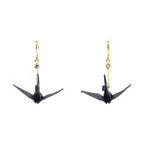 Junintowa Tsuru Crane Earrings