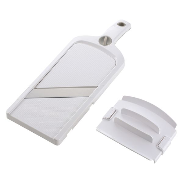 Kai Adjustable Wide Slicer with Finger Guard