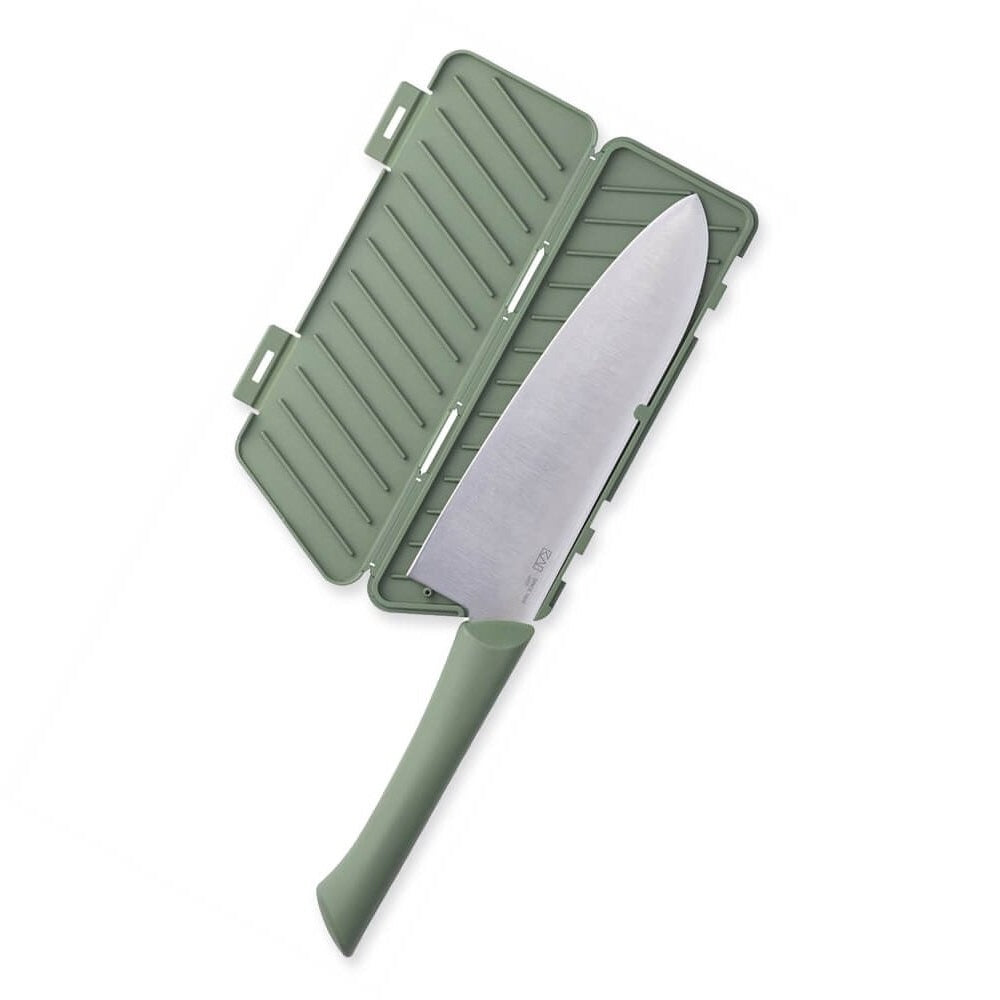 Kai Manasaya Santoku Knife 16.5cm with Sheath