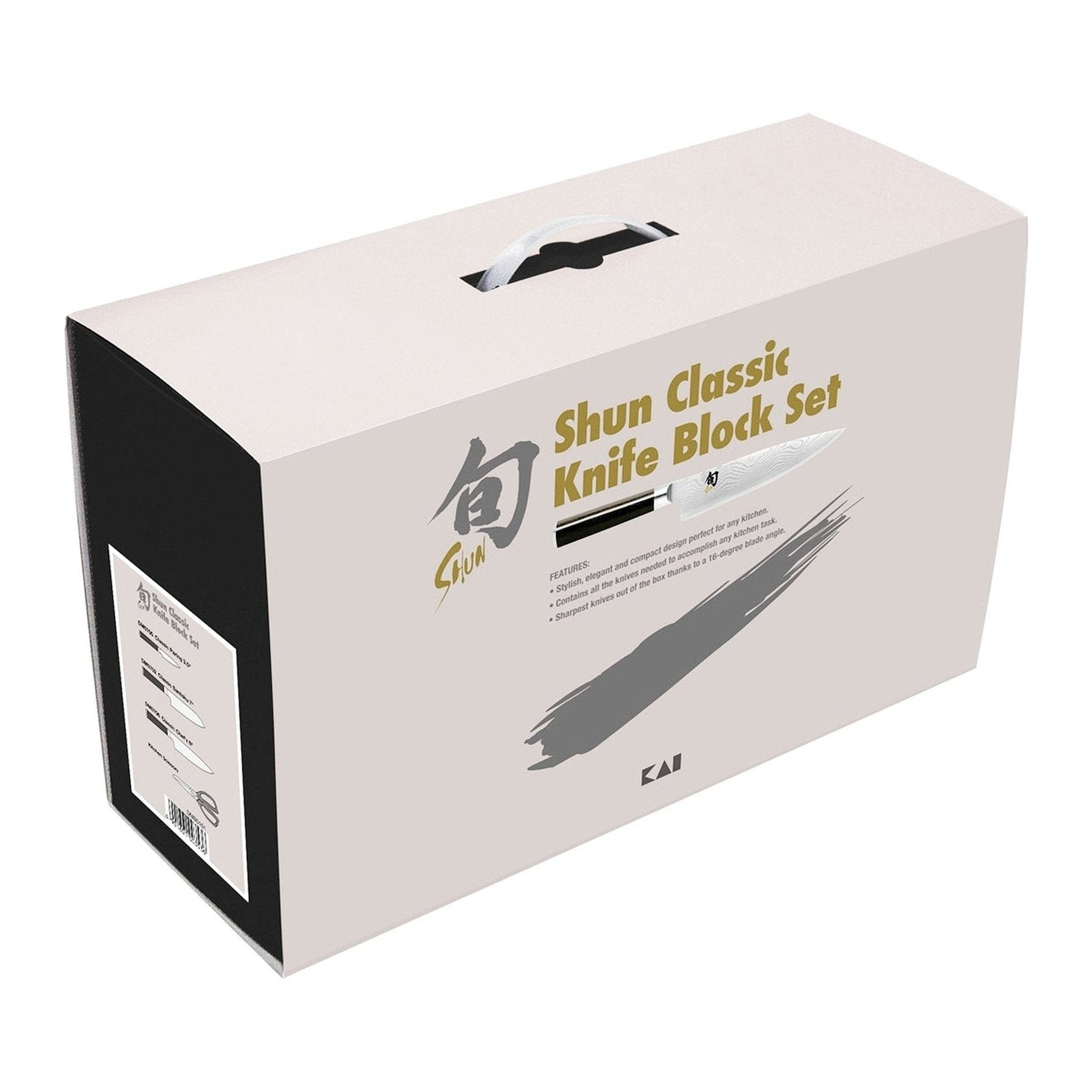 Kai SHUN Classic 5-Piece Knife Block Set