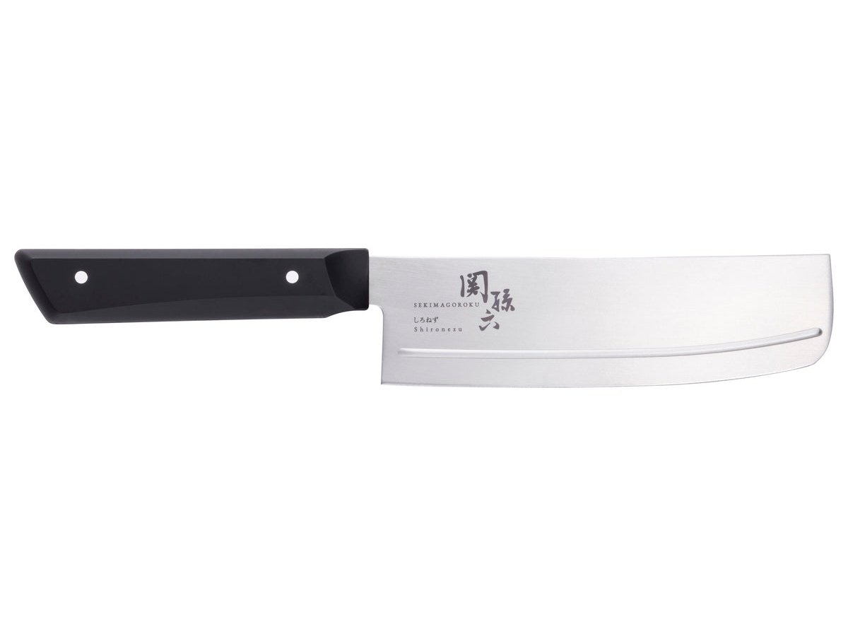 Kai Seki Magoroku Shironezu Nakiri Knife 15cm