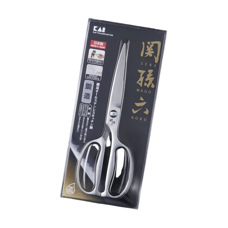 Kai Seki Magoroku Stainless Steel Kitchen Scissors