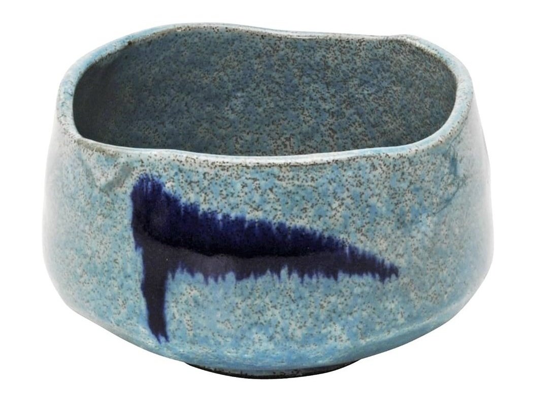 Kairagi Blue Stream Matcha Bowl
