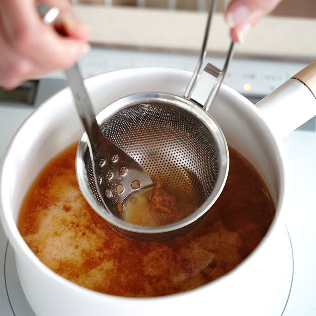 Kajidonya Miso Strainer with Perforated Spoon