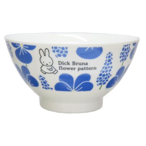 Kanesho Miffy Flower Rice Bowl 11.5D - Blue