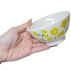 Kanesho Miffy Flower Rice Bowl 11.5D - Yellow