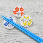 Kanesho Miffy Flower Round Chopstick Rest