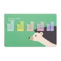 Kanmido Coco Fusen Card S Format - Hedgehog