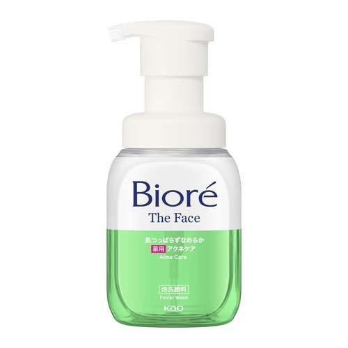Kao Biore The Face Foam Facial Cleanser Acne Care 200ml