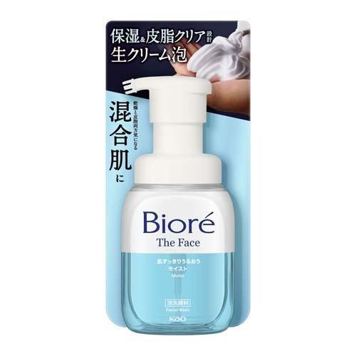 Kao Biore The Face Foam Facial Cleanser Moist 200ml