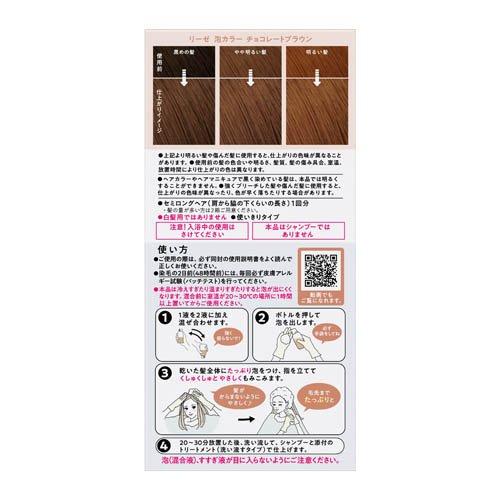 Kao Liese Creamy Bubble Colour Hair Dye - Chocolate Brown