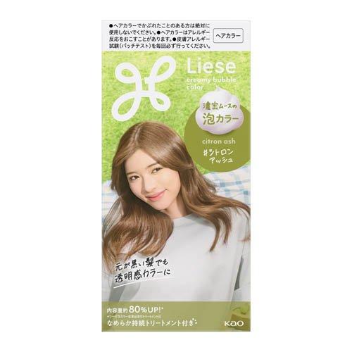 Kao Liese Creamy Bubble Colour Hair Dye - Citron Ash