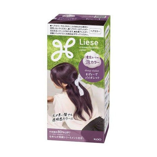 Kao Liese Creamy Bubble Colour Hair Dye - Deep Violet