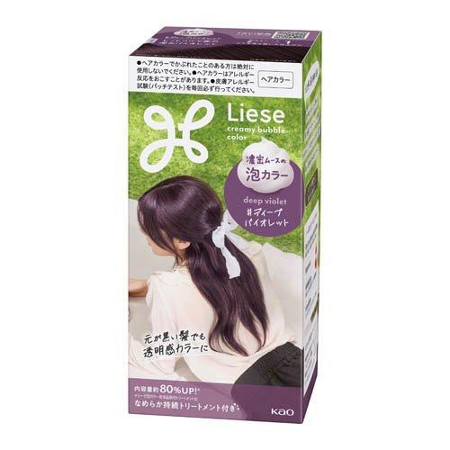 Kao Liese Creamy Bubble Colour Hair Dye - Deep Violet
