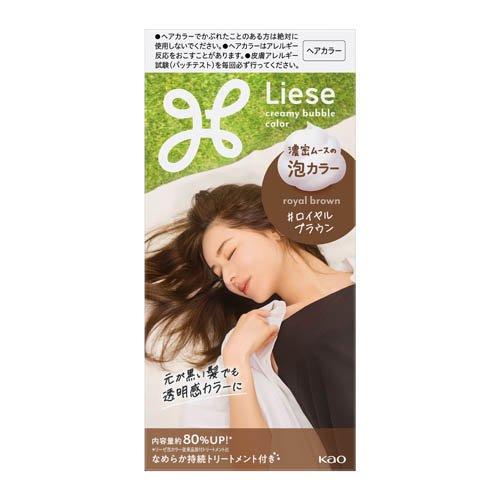 Kao Liese Creamy Bubble Colour Hair Dye - Royal Brown