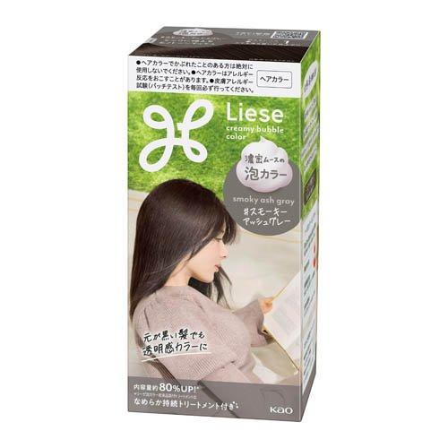 Kao Liese Creamy Bubble Colour Hair Dye - Smoky Ash Grey