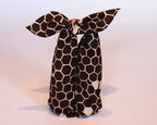 Kashiko Furoshiki - Hexagon Brown 70cm