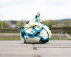 Kashiko Furoshiki - Plover Blue 70cm