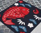 Kashiko Furoshiki - Sea Bream 90cm
