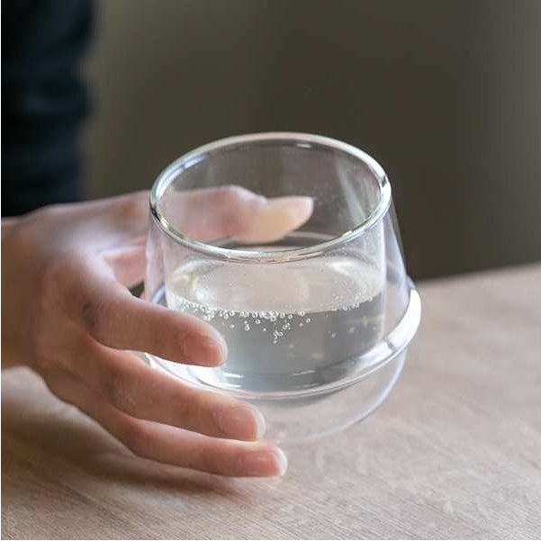 Kinto - Kronos - Double Wall Wine Glass - 250ml