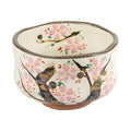 Kobiki Hand-Painted Cherry Blossom Matcha Bowl