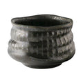 Kobokubori Silver Grey Matcha Bowl