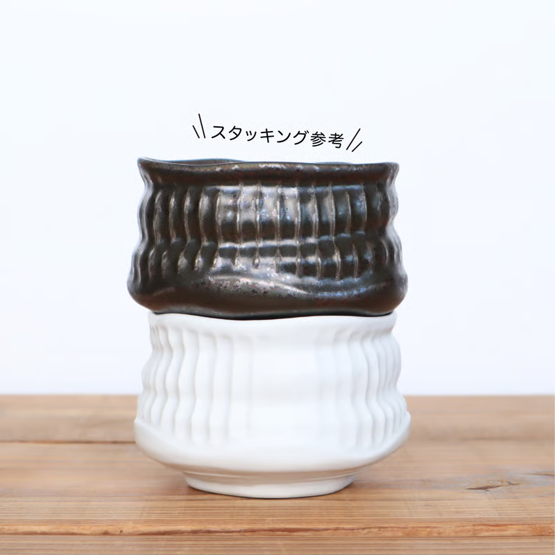 Kobokubori Silver Grey Matcha Bowl